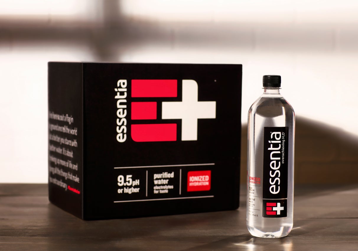 essentia product packaging